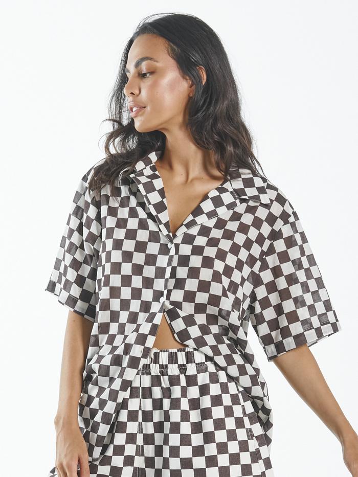 Aalto Slouch Shirt - Cocoa