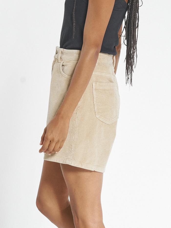 Koko Cord Short - Washed Tan