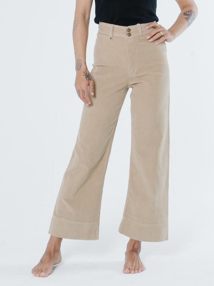 Belle Cord Pant - Sand