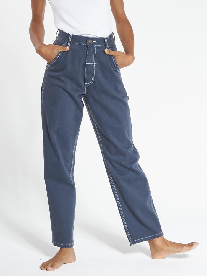 Carpenter Drill Pant - Washed Navy