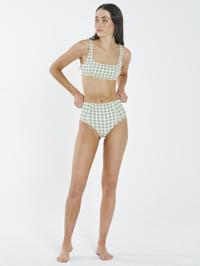 Aalto Crop Top - Eucalyptus