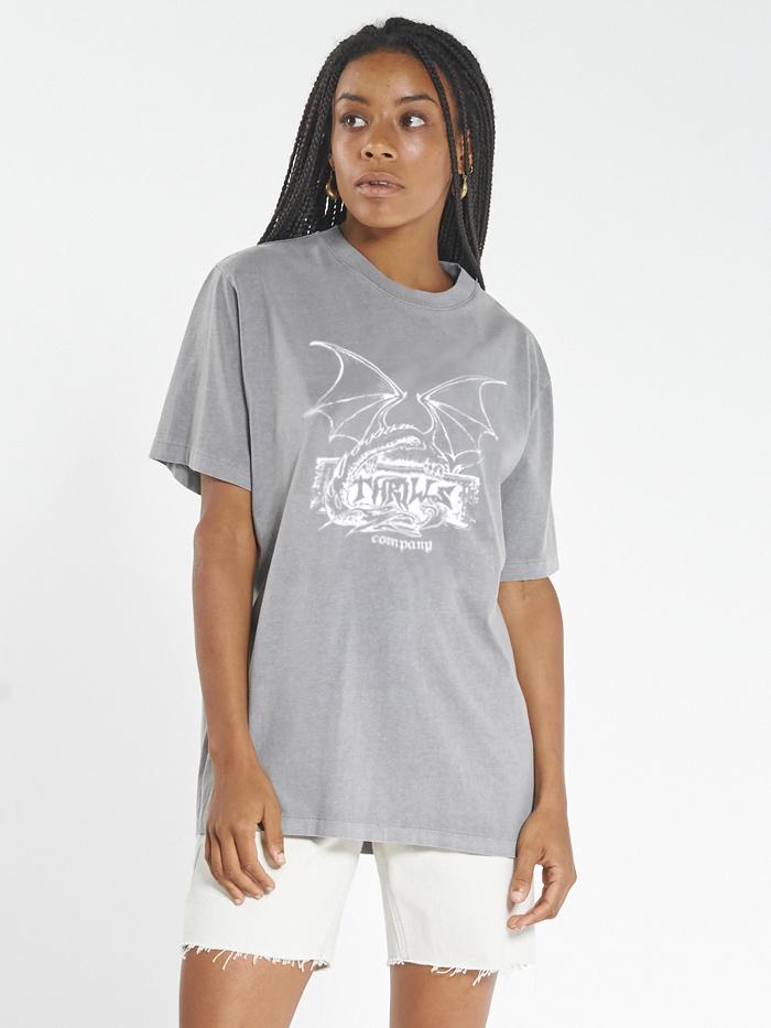 Gatekeeper Merch Fit Tee - Washed Grey