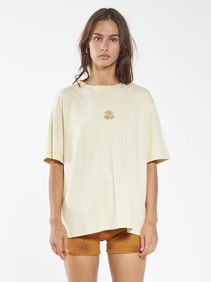 Thrills Zenith Hemp Box Fit Tee - Sunlight