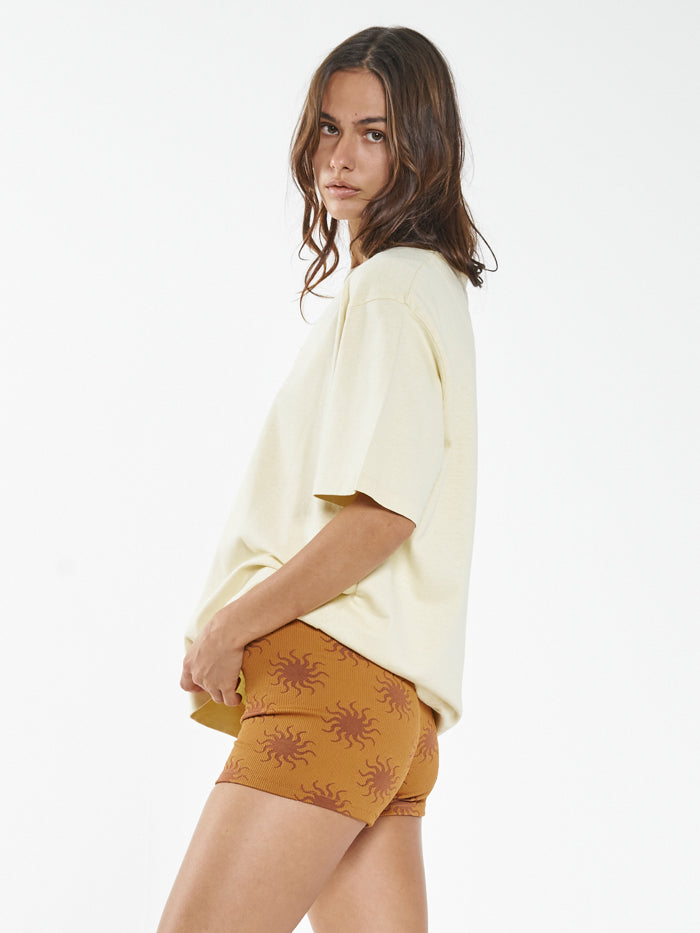 Thrills Zenith Hemp Box Fit Tee - Sunlight