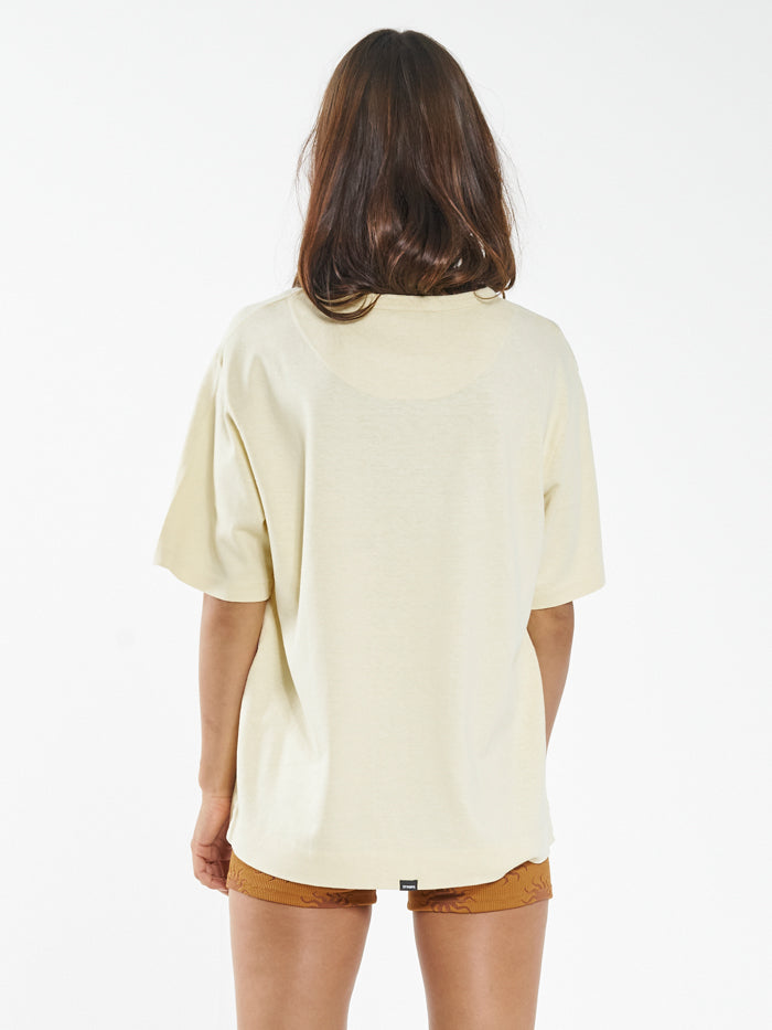 Thrills Zenith Hemp Box Fit Tee - Sunlight
