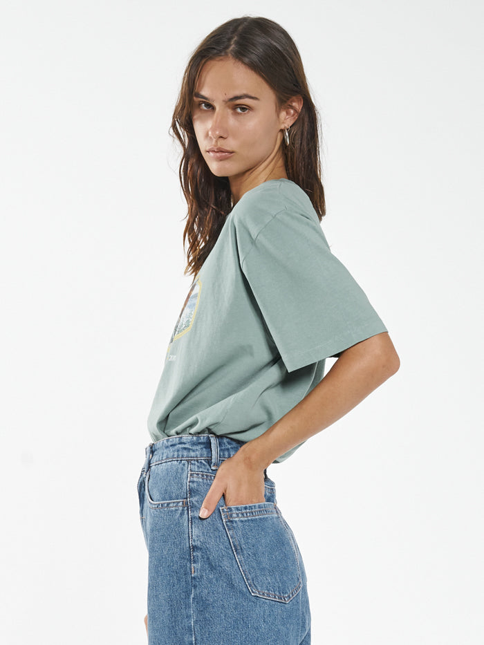 Cassidy's Merch Tee - Comfrey