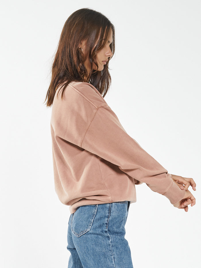 Minimal Thrills Slouch Crew - Cork