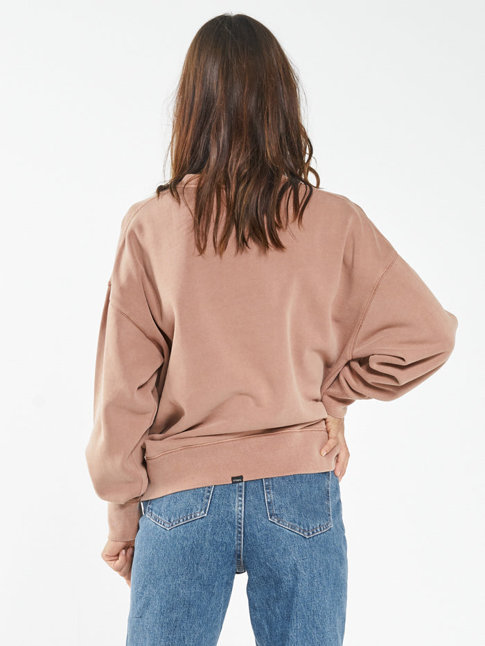 Minimal Thrills Slouch Crew - Cork