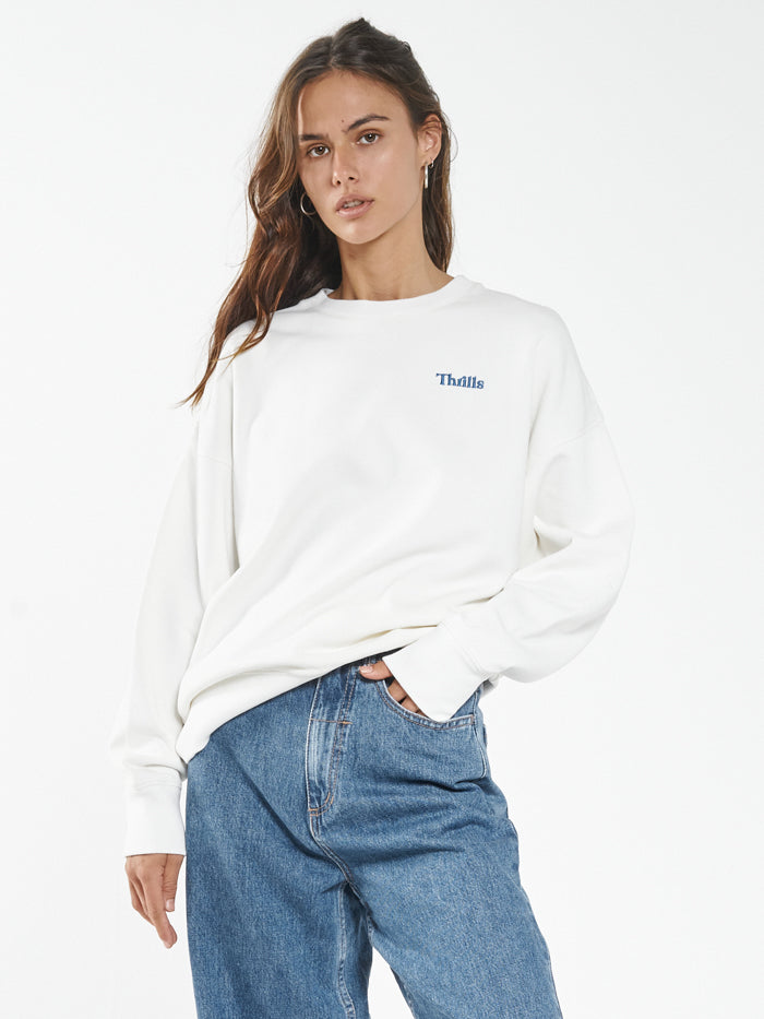 Never Forget Slouch Crew - Tofu