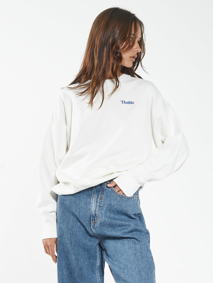 Never Forget Slouch Crew - Tofu