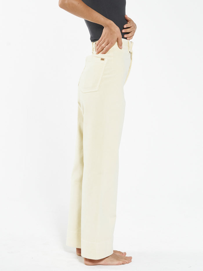 Belle Full Length Cord Pant - Sunlight