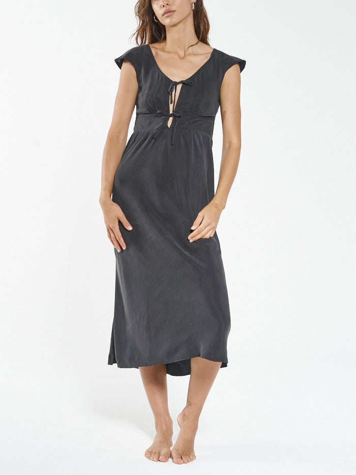 Adira Slip Dress - Antique Black