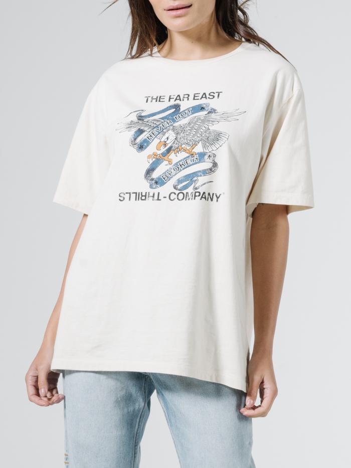 Sacrifice Merch Tee - Heritage White