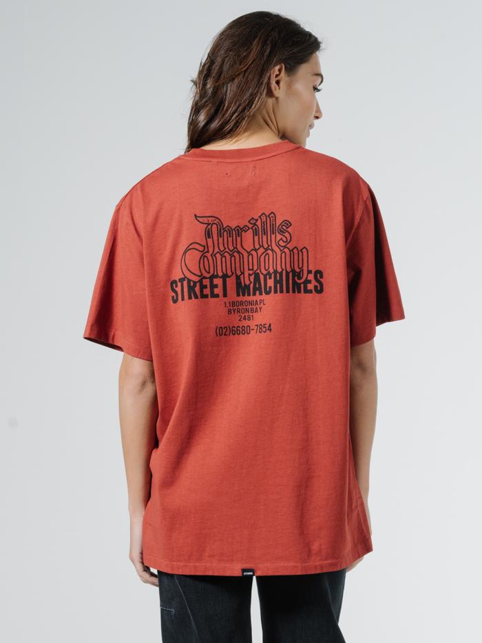 Retribution Merch Tee - Redwood