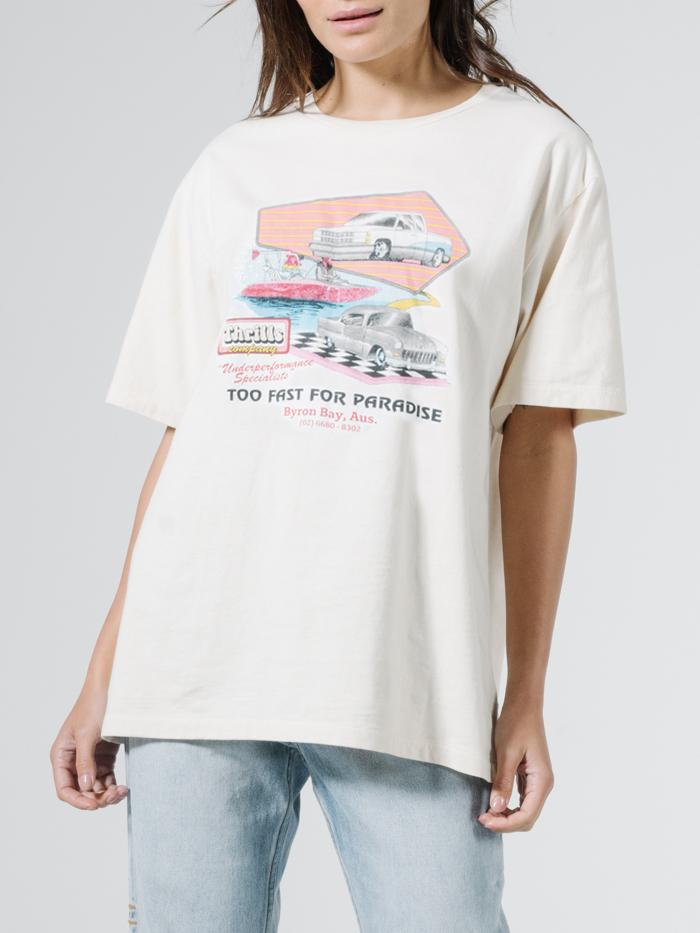 Speedsters Merch Tee - Dirty White