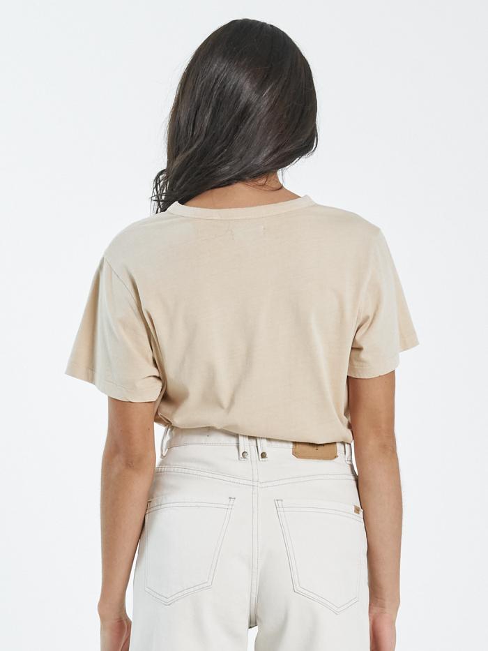 Minimal Thrills Relaxed Tee - Nude