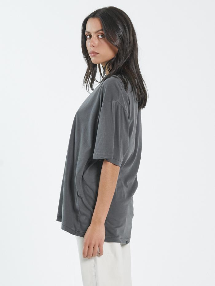 Thrills Stamp Merch Fit Tee - Merch Black