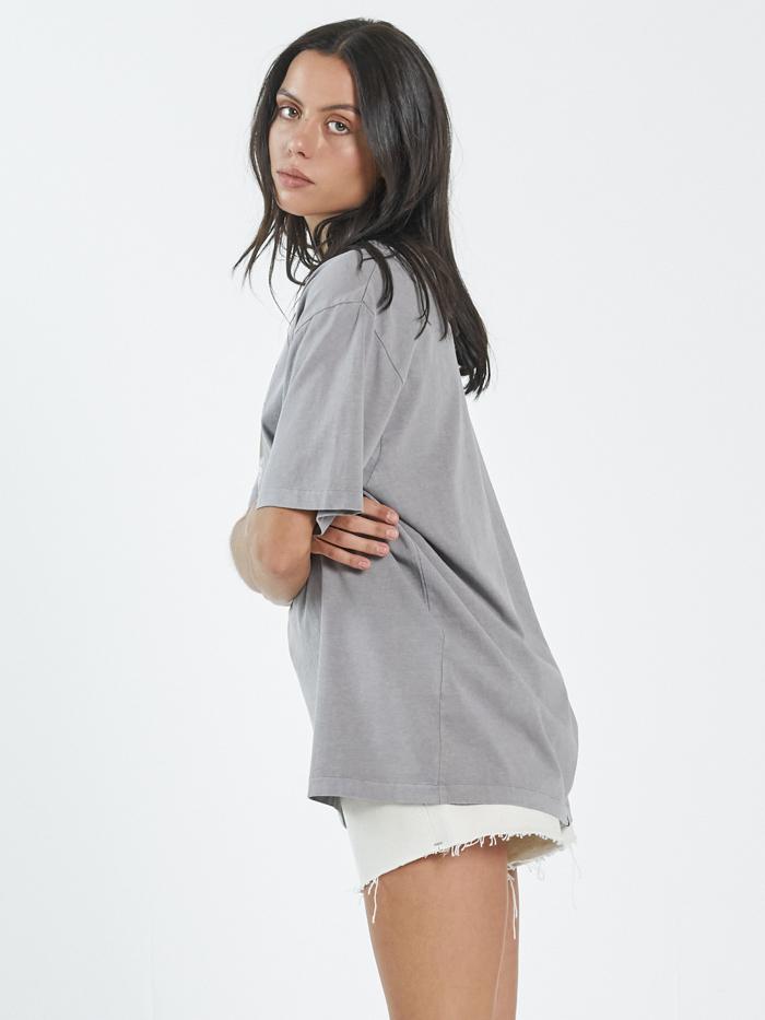 Paranoia Merch Fit Tee - Washed Grey