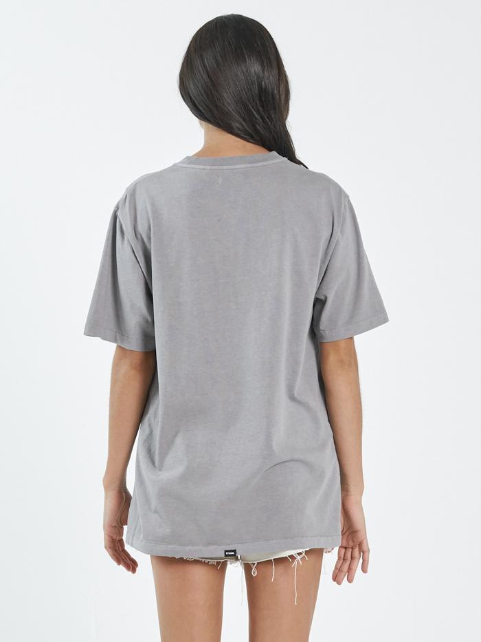 Paranoia Merch Fit Tee - Washed Grey