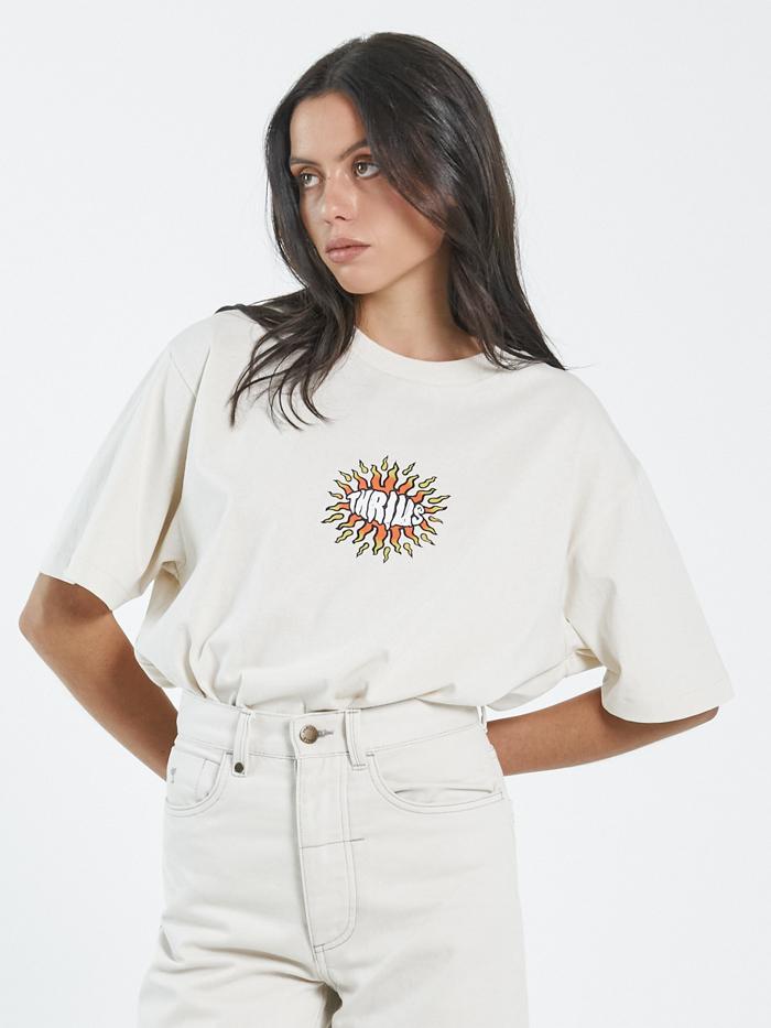 Silence Merch Fit Tee - Unbleached