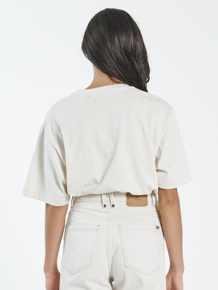 Silence Merch Fit Tee - Unbleached