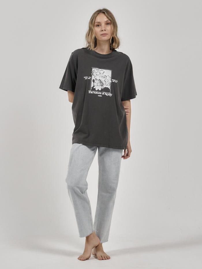 Nature Of Reality Merch Fit Tee - Merch Black