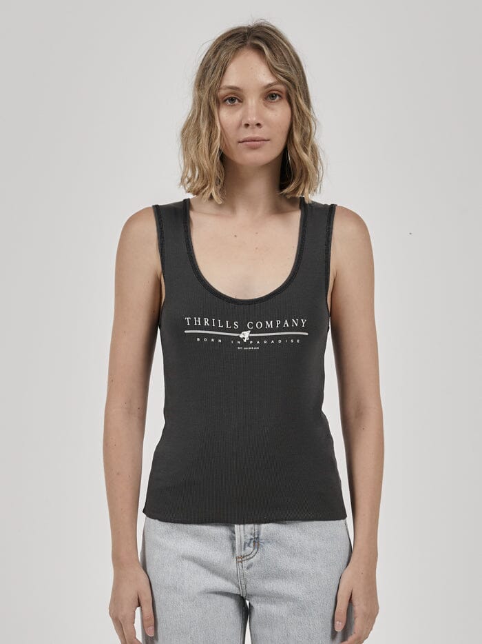 One For All Rib Singlet - Merch Black