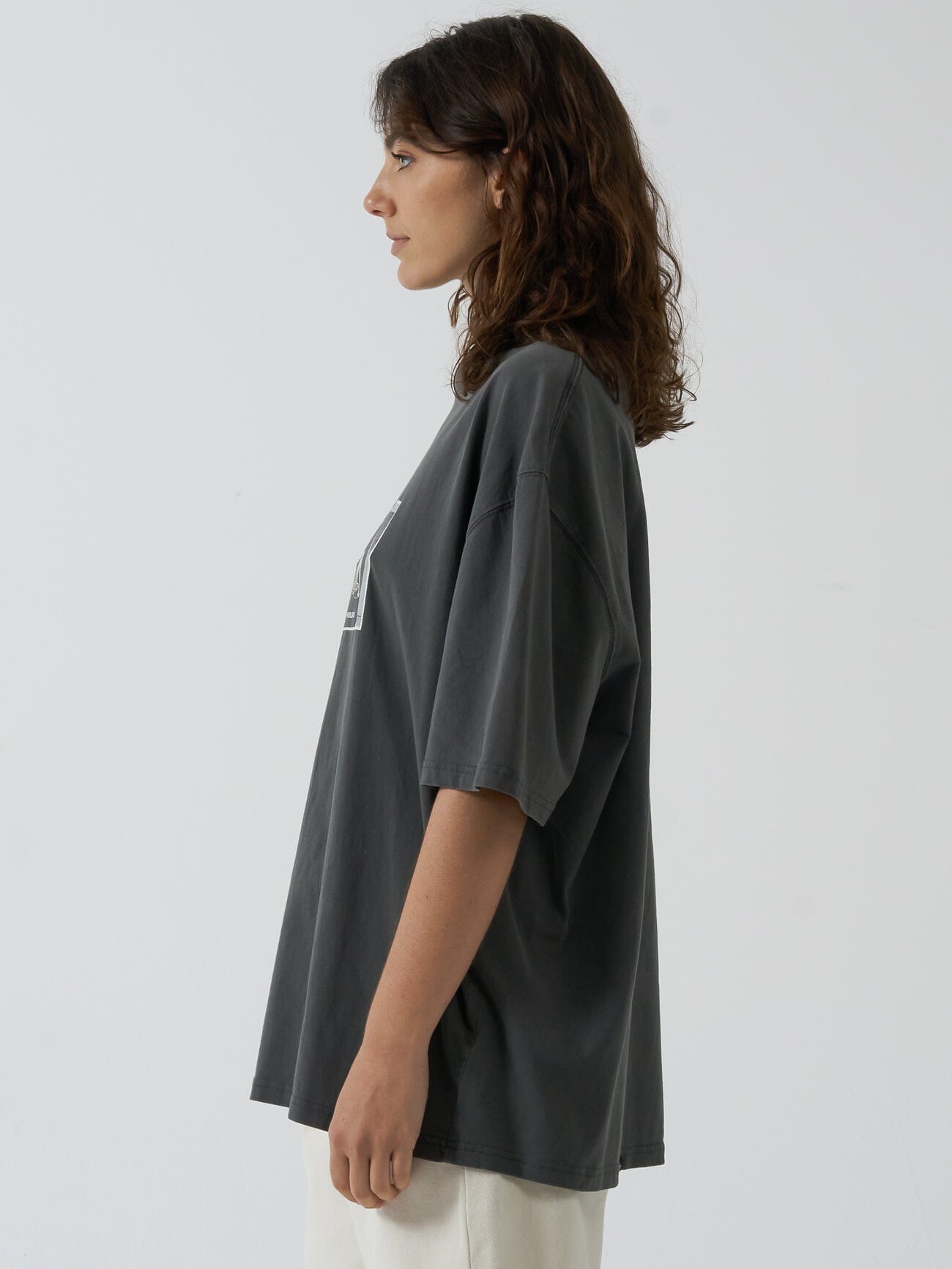Perceptive Reality Oversized Tee - Merch Black