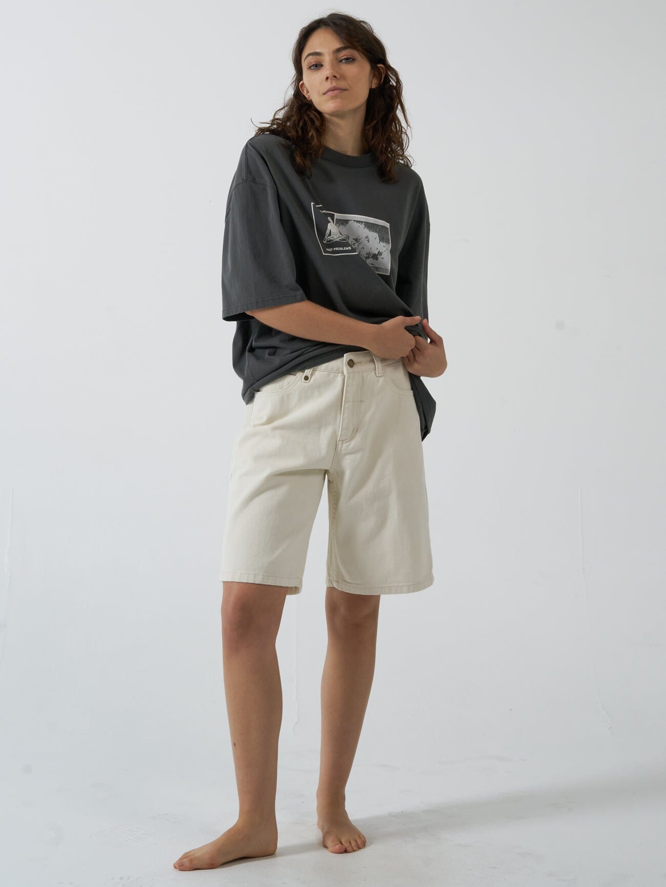 Perceptive Reality Oversized Tee - Merch Black