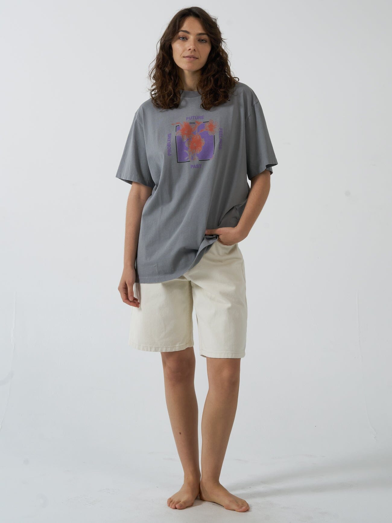 Future Problems Merch Fit Tee - Fog