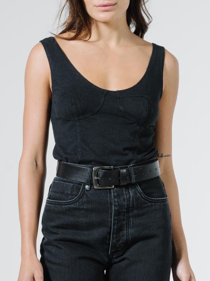 Bodice Tank - Black