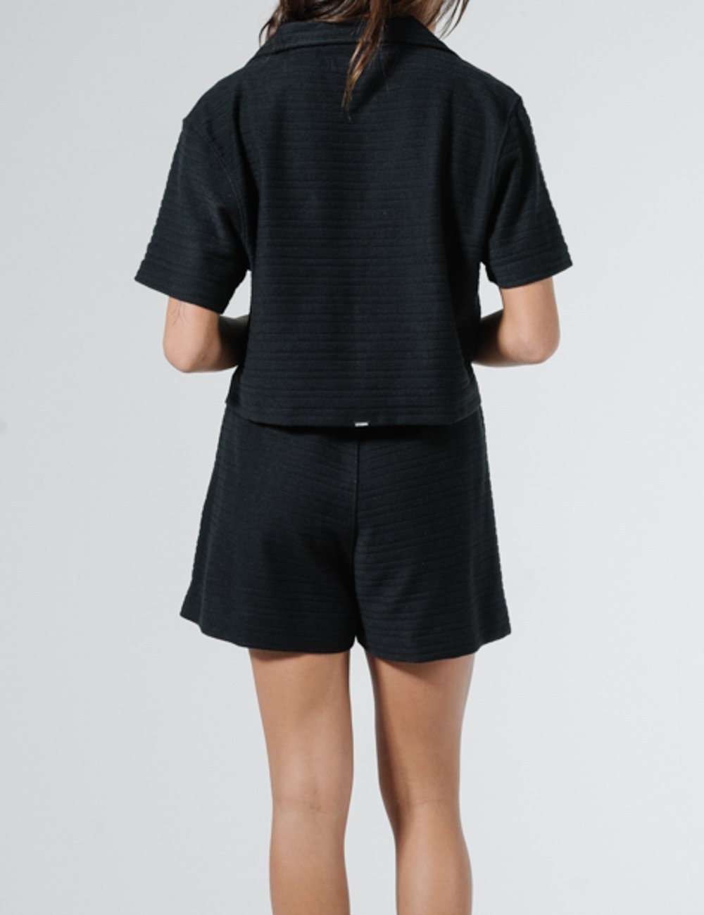 Terry Field Short - Black