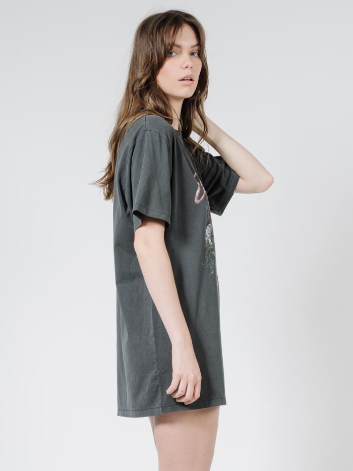 Bad Luck Merch Tee Dress - Merch Black