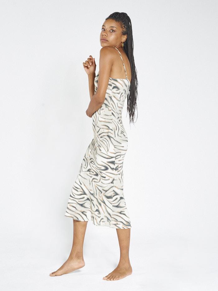 Warped Dress - Thrift White