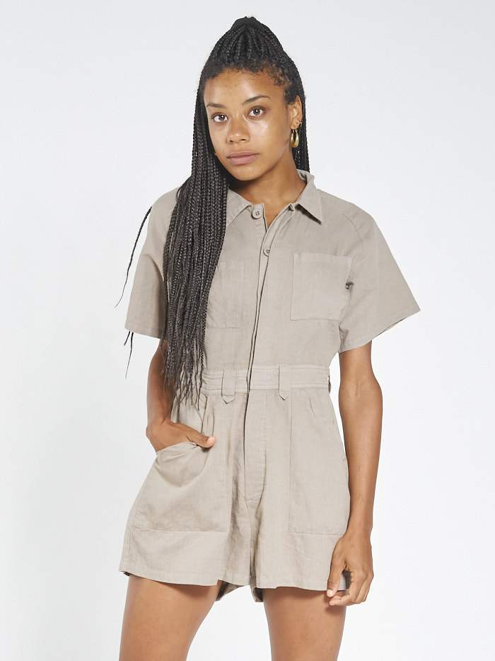 Duties Romper - Army Fade