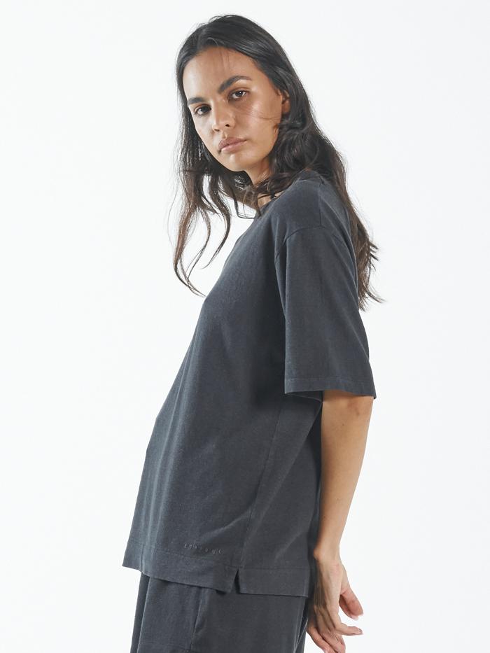 Hemp Box Tee - Black