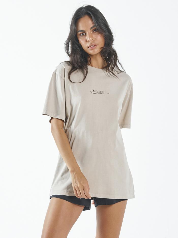 Company Alignment Merch Fit Tee - Aged Tan