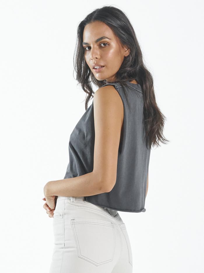 Brigade Crop Muscle - Merch Black