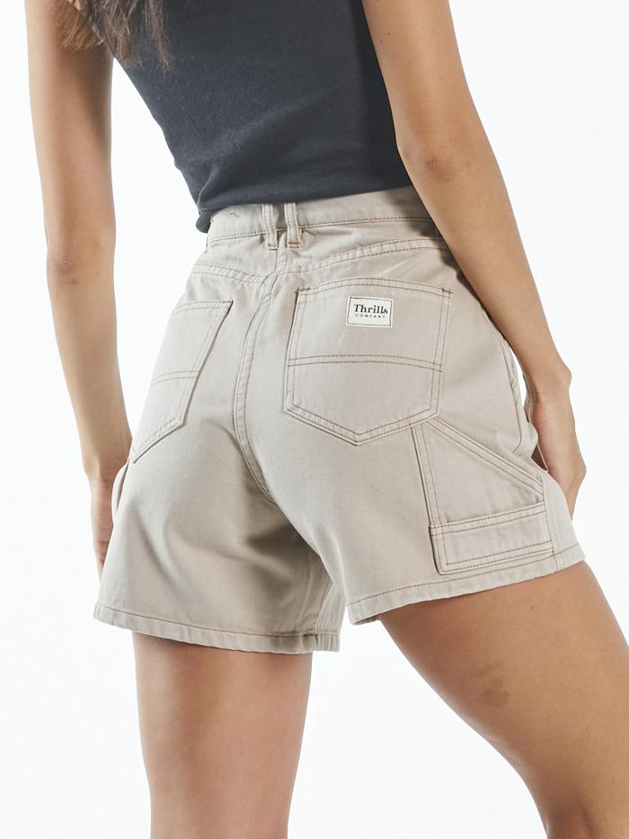Carpenter Drill Short - Aged Tan