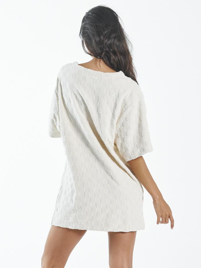 Aalto Terry Dress - Unbleached