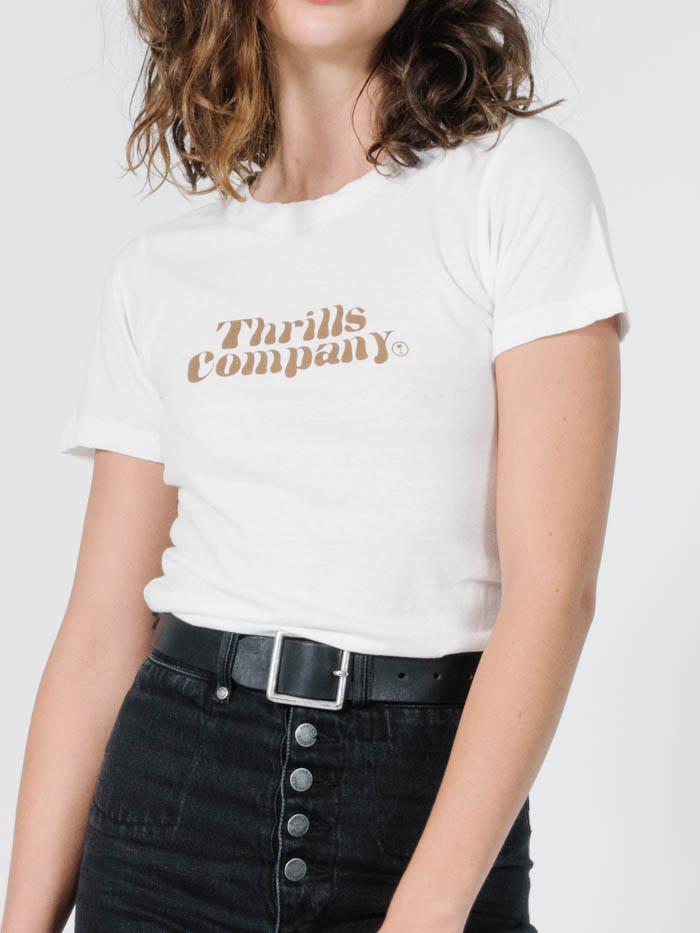 Truckin' Retro Tee - Dirty White