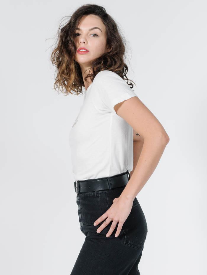 Truckin' Retro Tee - Dirty White