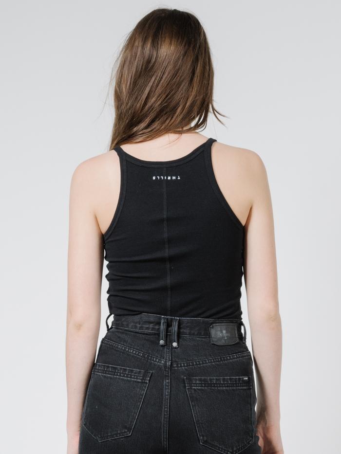 Classic Rib Tank - Black