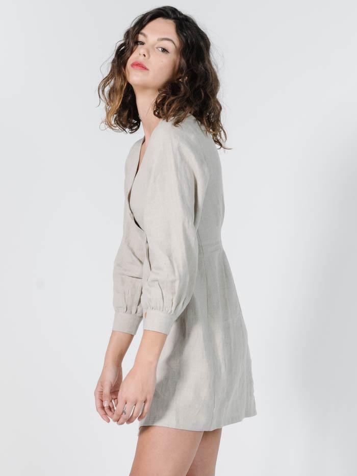 Chrissy LS Dress - Oat