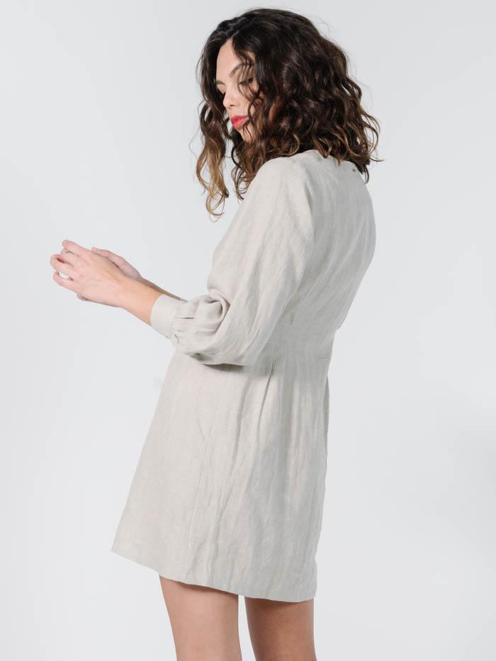 Chrissy LS Dress - Oat