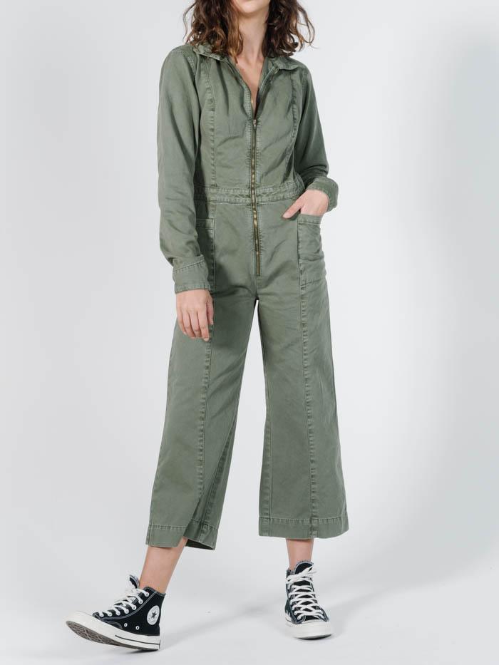 Painter LS Coverall - Dune Green