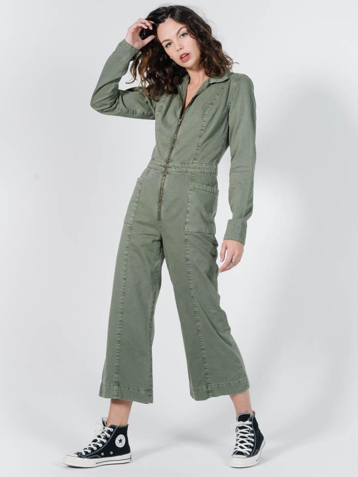 Painter LS Coverall - Dune Green