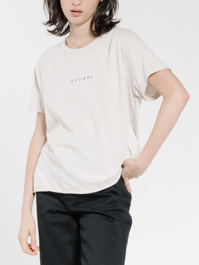Minimal Thrills Relaxed Tee - Cement