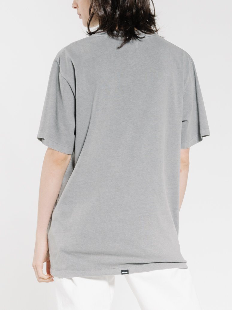 Pierce Merch Fit Tee - Washed Grey