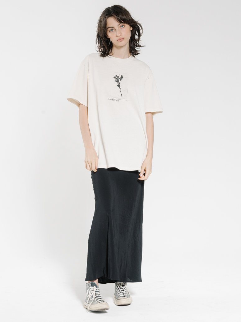 Posy Merch Fit Tee - Heritage White